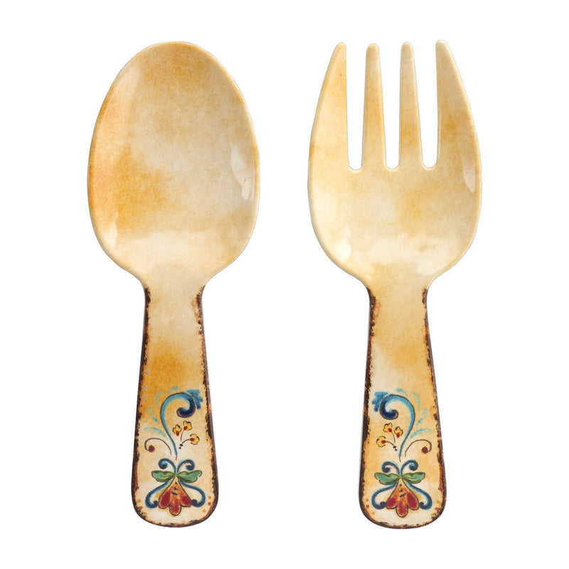 Supreme Housewares - 2-Piece Tuscany Melamine Salad Server