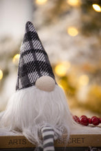 Load image into Gallery viewer, 3 Pieces Sitting Gnome, Christmas Table Home Ornaments For Holiday Party Gifts - White / Gray
