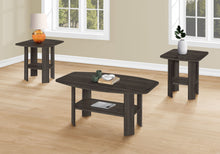 Load image into Gallery viewer, Table Set: Coffee, End, Side, Accent, Living Room, Transitional (Set of 3) - Oak
