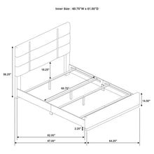 Load image into Gallery viewer, Lauryn - Upholstered Panel Bed
