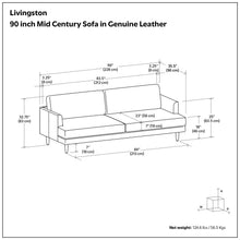 Load image into Gallery viewer, Livingston - Upholstered Sofa
