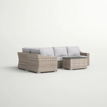 Load image into Gallery viewer, Stylish Sofa Seating Group With Cushions Perfect For Outdoor Gatherings
