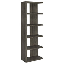 Load image into Gallery viewer, 5 Shelf Bookcase - Gray
