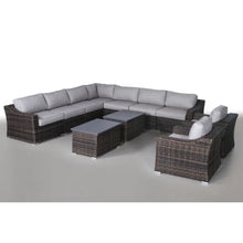 Load image into Gallery viewer, Stylish Sofa Seating Group With Cushions Perfect For Outdoor Gatherings
