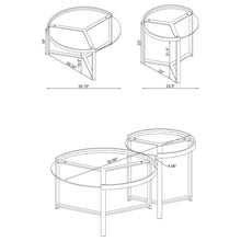 Load image into Gallery viewer, Kaylie - 2 Piece Nesting Coffee Table Set

