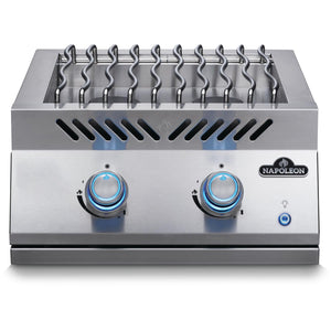 Napoleon- Built-In 700 Series Propane Dual Range Top Burner with Stainless Steel Cover