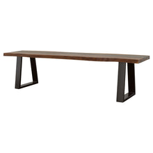Load image into Gallery viewer, Wobegon - Rectangular Dining Bench - Gray
