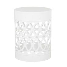 Load image into Gallery viewer, Outdoor Metal Large End Table, Modern Design
