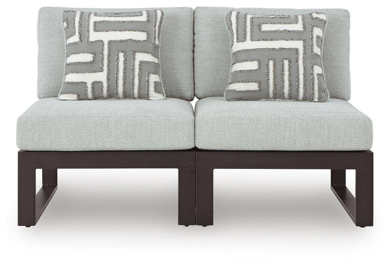 Beachloft - 2-Piece Outdoor Sectional - Black