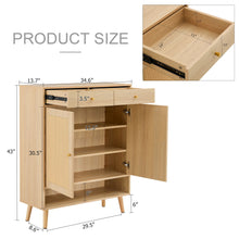 Load image into Gallery viewer, Multifunctional Modern Minimalist Shoe Cabinet
