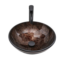 Load image into Gallery viewer, Vessel Sink With Faucet And Pop-Up Drain
