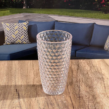 Load image into Gallery viewer, Leading Ware Diamond Cut Acrylic Drinking Glasses (Set of 4)
