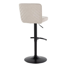 Load image into Gallery viewer, Henry - Contemporary Adjustable Barstool &amp; Swivel With Rounded T Footrest (Set of 2)
