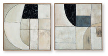 Load image into Gallery viewer, Bexlen - Wall Art Set (Set of 2) - Tan / Taupe / Black
