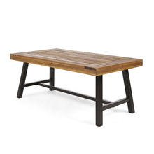 Load image into Gallery viewer, Carlisle - Industrial Coffee Table With And Slat Panel Design - Natural
