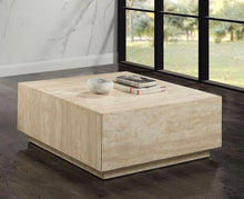 Load image into Gallery viewer, Deon - Travertine Table - Beige
