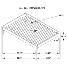 Load image into Gallery viewer, Sophie - Platform Bed Base With Slatted Design
