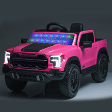 Load image into Gallery viewer, 12V Kids Ride On Car With Remote Control, 4 Wheel Shock Absorption, Multifunctional Music Player Perfect Gift For Toddlers - Pink
