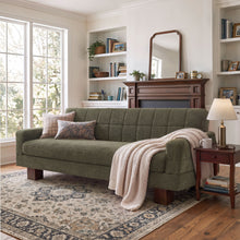 Load image into Gallery viewer, Modern Loveseat Sofa, 2 Seater With Square Arms For Living Room

