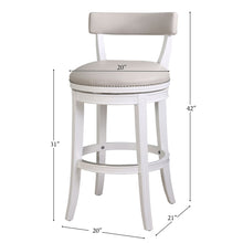 Load image into Gallery viewer, Stool &amp; Upholstered Seat And Back
