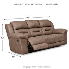 Load image into Gallery viewer, Stoneland - Reclining Sofa
