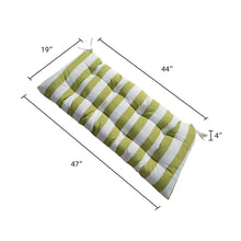 Load image into Gallery viewer, Outdoor Bench Cushions &amp; Weather-Resistant Fabric

