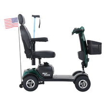 Load image into Gallery viewer, Max Plus - 4 Wheels Outdoor Compact Mobility Scooter With 2 Pieces X 20Ah Lead Acid Battery, 16 Miles, Cup Holders &amp; USB Charger Port
