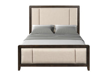 Load image into Gallery viewer, Upholstered Headboard &amp; Footboard With Traditional Styling Bed
