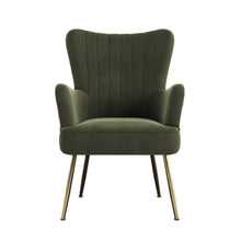 Load image into Gallery viewer, Accent Chair With Unique Print Fabric
