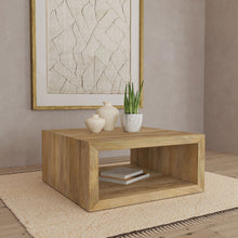 Load image into Gallery viewer, Mesa - Square Coffee Table - Natural

