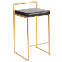 Load image into Gallery viewer, Fuji - Contemporary / Glam Design Counter Stool (Set of 2)
