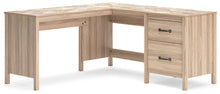 Load image into Gallery viewer, Battelle - 60" Home Office Desk With Return - Tan
