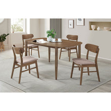 Load image into Gallery viewer, Whisten - Dining Set With Rounded Tabletop And Upholstered Chairs
