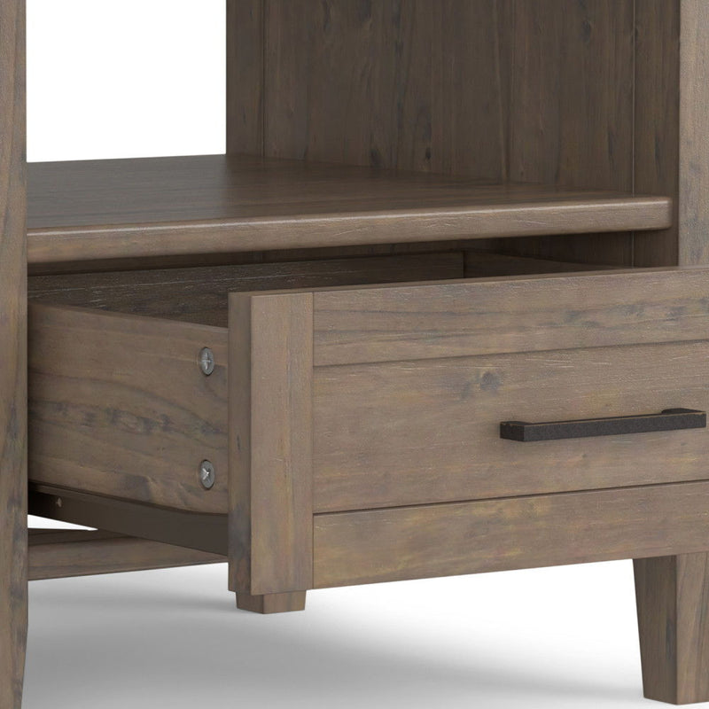 Ela - End Table - Brown