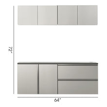 Load image into Gallery viewer, Nova Series - Garage Cabinet Set C - Metallic Gray
