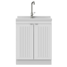 Load image into Gallery viewer, Murphy - Laundry Cabinet &amp; Faucet And Stainless Steel Sink
