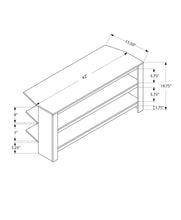 Load image into Gallery viewer, TV Stand, Console, Media Entertainment Center, 3 Storage Shelves
