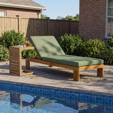 Load image into Gallery viewer, Outdoor Chaise Lounge Set &amp; Side Table, 5 Position Adjustable Patio Recliner
