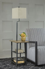 Load image into Gallery viewer, Shianne - Metal Tray Lamp  - Black
