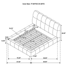 Load image into Gallery viewer, Branson - Platform Bed With Tufted Headboard
