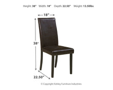 Load image into Gallery viewer, Kimonte - Dining Side Chair
