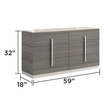 Load image into Gallery viewer, Altima - 6 Drawer Dresser (Mirror Not Included) - Gray
