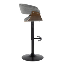 Load image into Gallery viewer, Vintage Mod - Mid Century Modern Adjustable Height Barstool With Swivel &amp; Rounded T Footrest (Set of 2)
