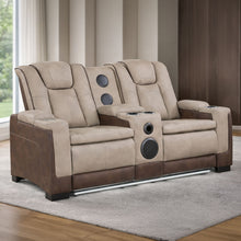 Load image into Gallery viewer, Bruno - Power Reclining Loveseat With Bluetooth Speakers
