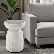 Load image into Gallery viewer, Dylana - Natural Fiber Concrete Accent Table - Gray
