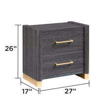 Load image into Gallery viewer, Clifton - 2 Drawer Nightstand - Espresso
