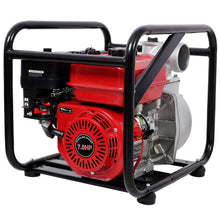 Load image into Gallery viewer, Gasoline Powered Water Pump 3" Inlet &amp; Outlet, 264Gpm Flow, 7Hp Engine - Black / Red
