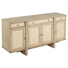 Load image into Gallery viewer, Kimpton - 4 Door Sideboard Buffet Cabinet - Beige

