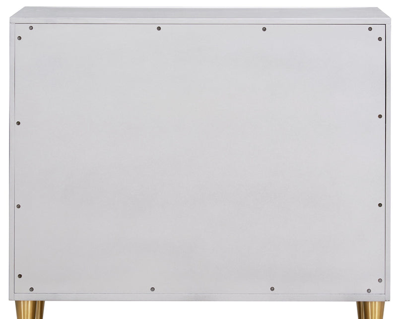 Anson - Console Cabinet - Champagne / Silver