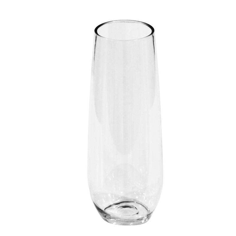 LeadingWare - TR-0715 - 8 oz. Unbreakable Tritan Stemless Champagne Flute